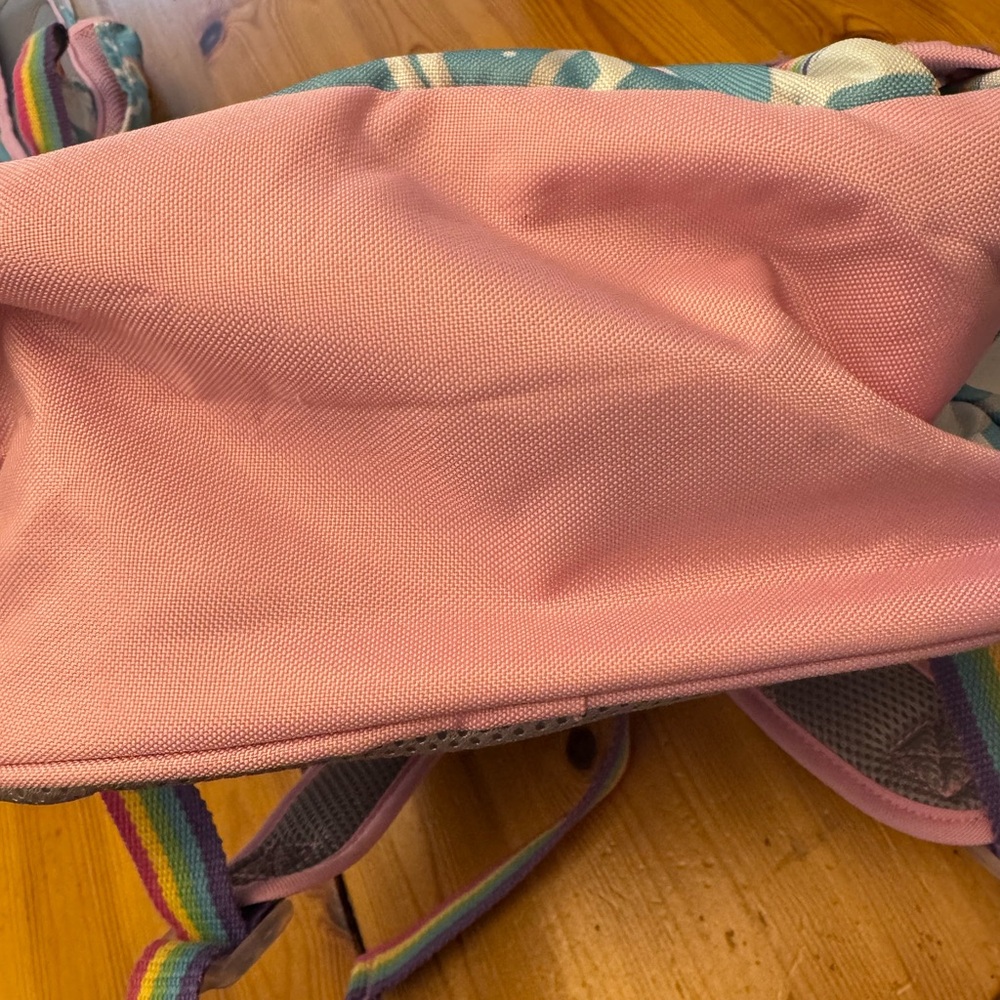 Pottery Barn Kids Pink and Blue Unicorn Bags - Picture 2 of 3